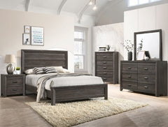 Adelaide Bedroom Set - Dark Wood