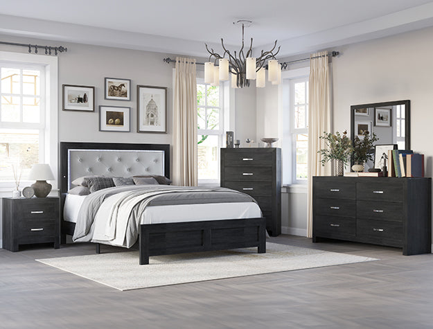 Jaylen Bedroom Set - Black
