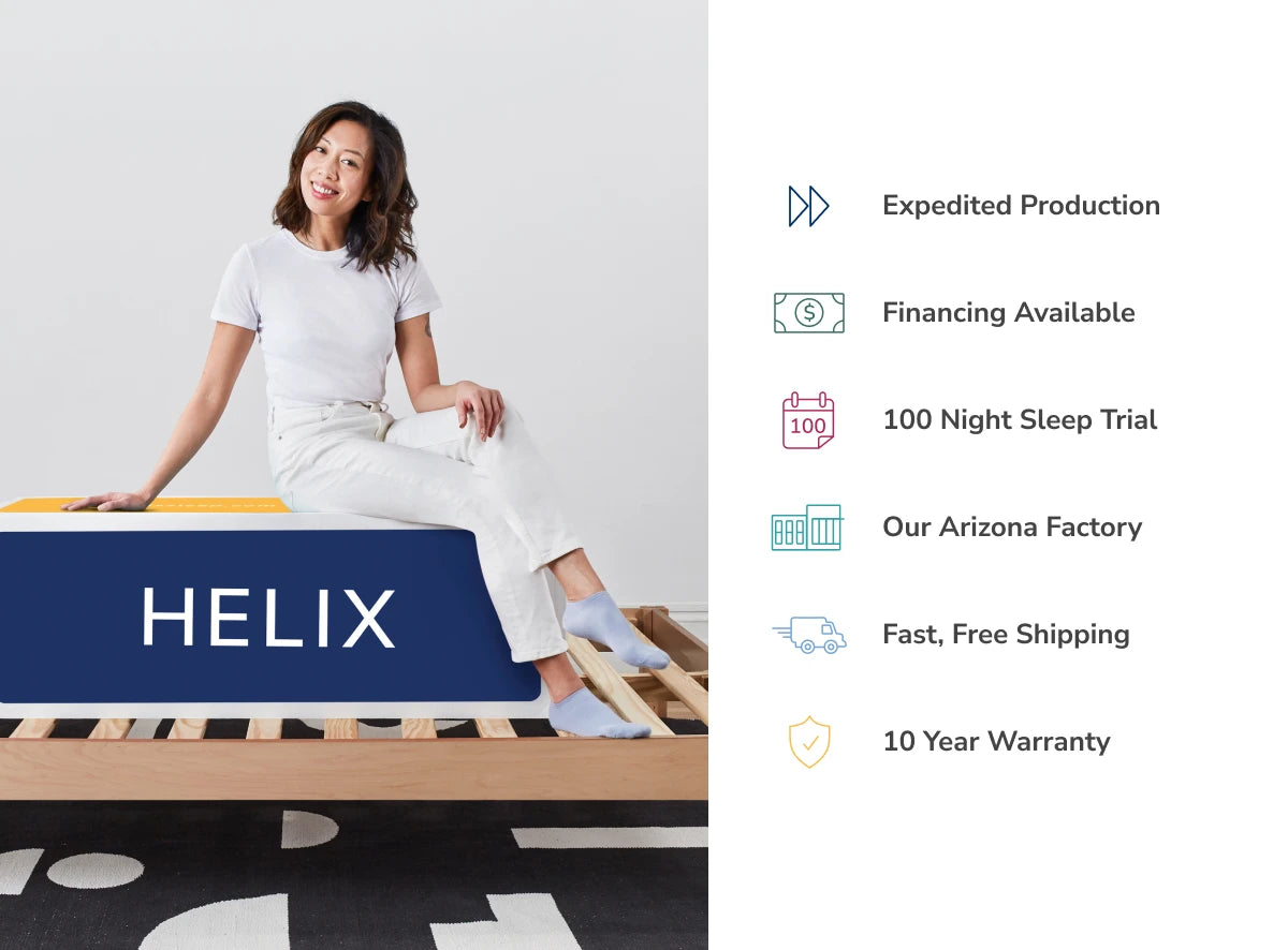 Helix Midnight w/ GlacioTex Cooling Cover