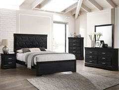 AMALIA BEDROOM SET BLACK