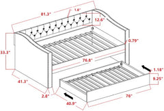 Loretta Grey Day Bed
