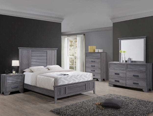 Sarter Grey Wooden Dresser